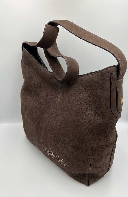 Delvaux Nubuk « 24 heures »crossbody 2011