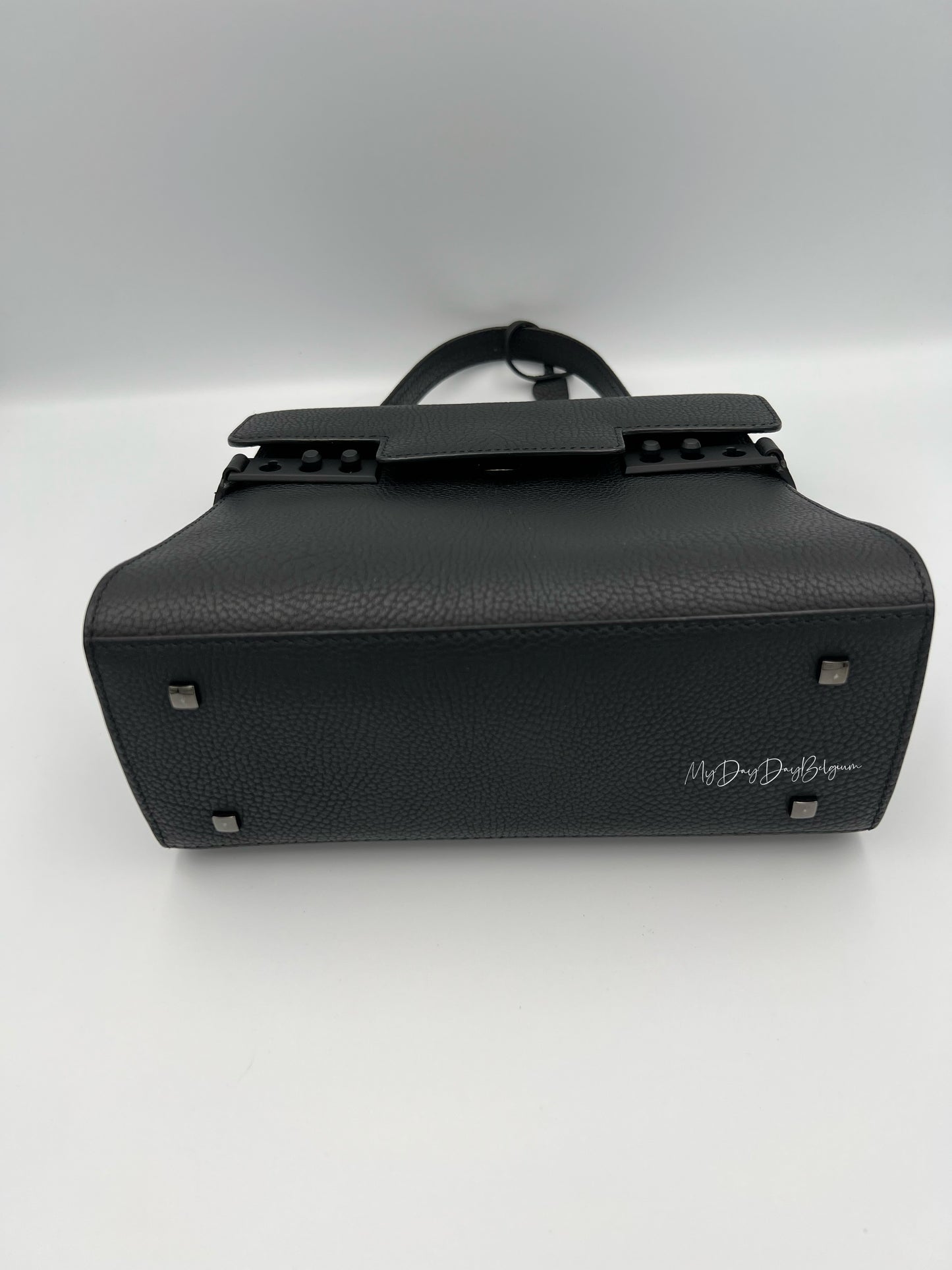 Delvaux Tempête PM so black limited edition crispy calf 2022
