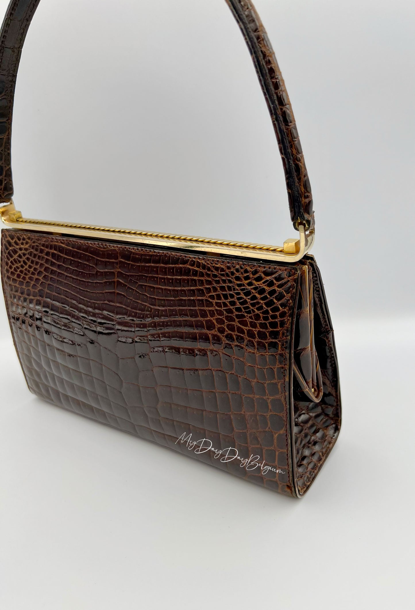 Vintage Delvaux top handle 1966