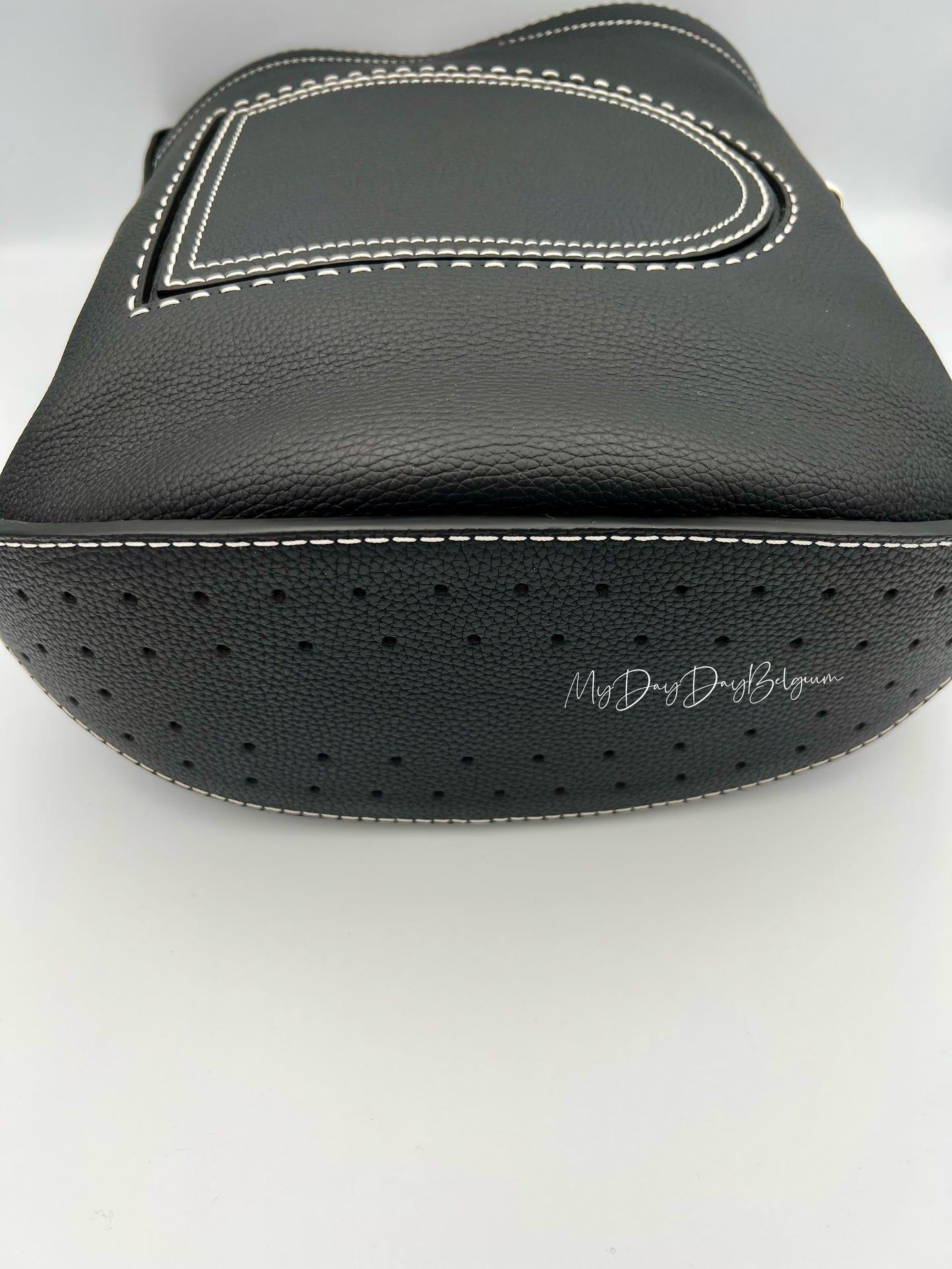 Delvaux Pin Taurillon surpiqué
