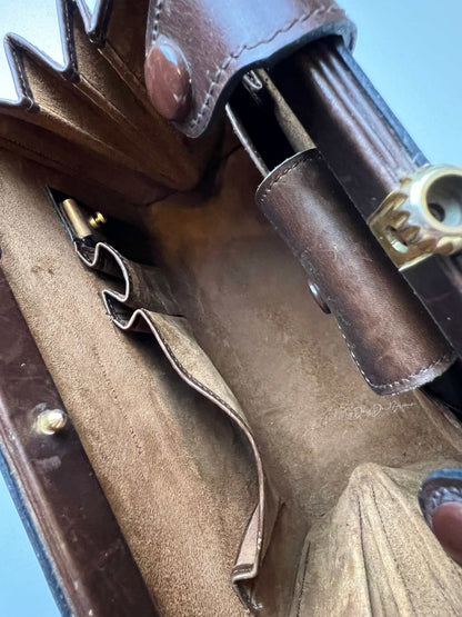 Delvaux Vintage Top Handle Brown 1967