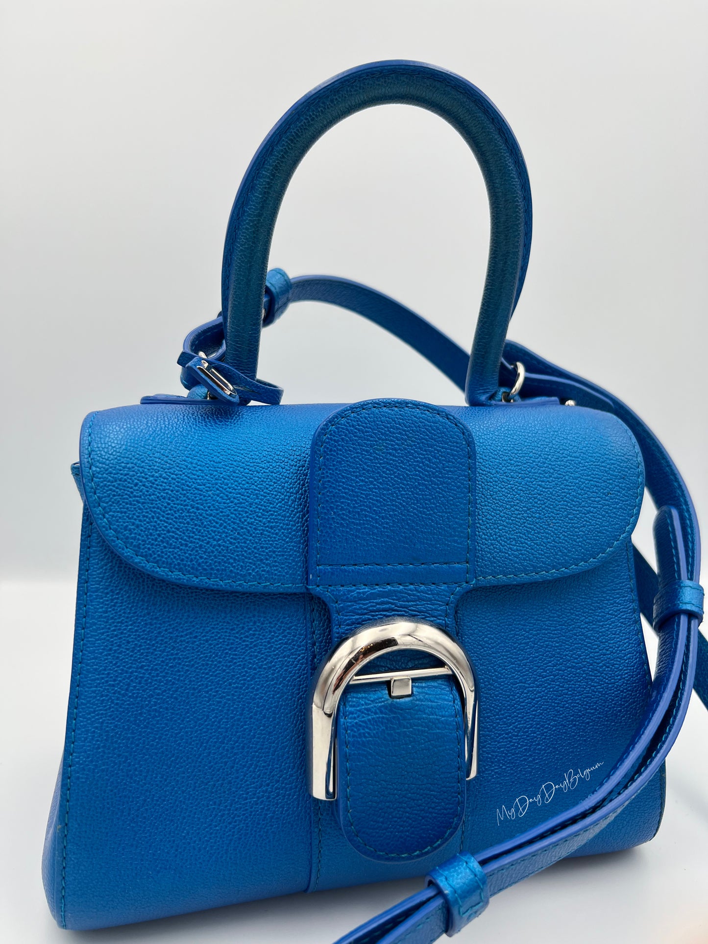 Delvaux Brillant electric blue
