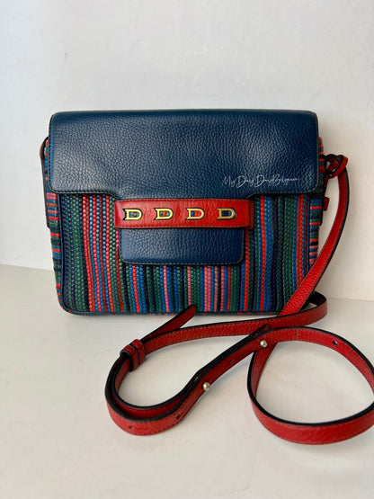 Delvaux Malbec Crossbody / Shoulder Bag Red - Multicolour 1989