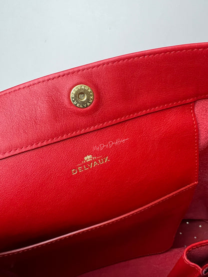 Delvaux Le Pin Crossbody / Shoulder Bag Red 2021