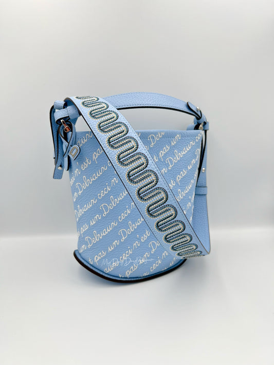 Delvaux Pin bucket 125 years of Magritte edition 2024