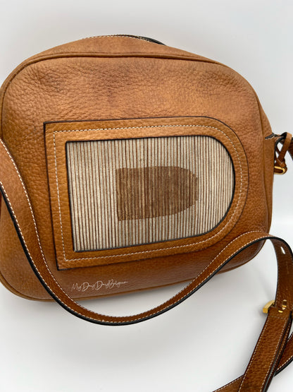 Delvaux Vintage Special Edition Crossbody / Shoulder Bag Brown 1985
