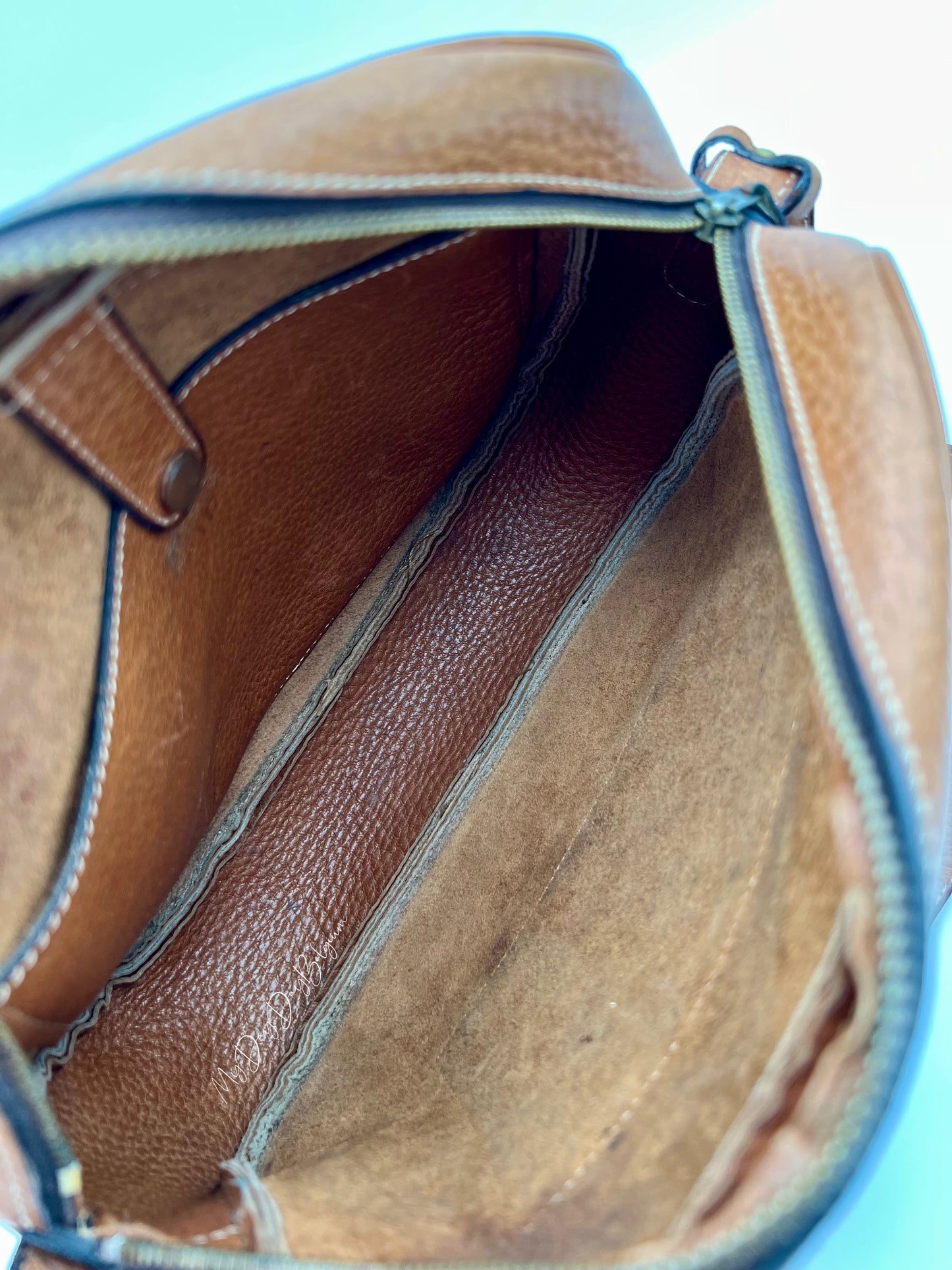 Delvaux Vintage Special Edition Crossbody / Shoulder Bag Brown 1985