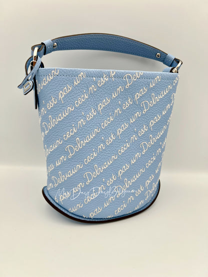 Delvaux Pin bucket 125 years of Magritte edition 2023