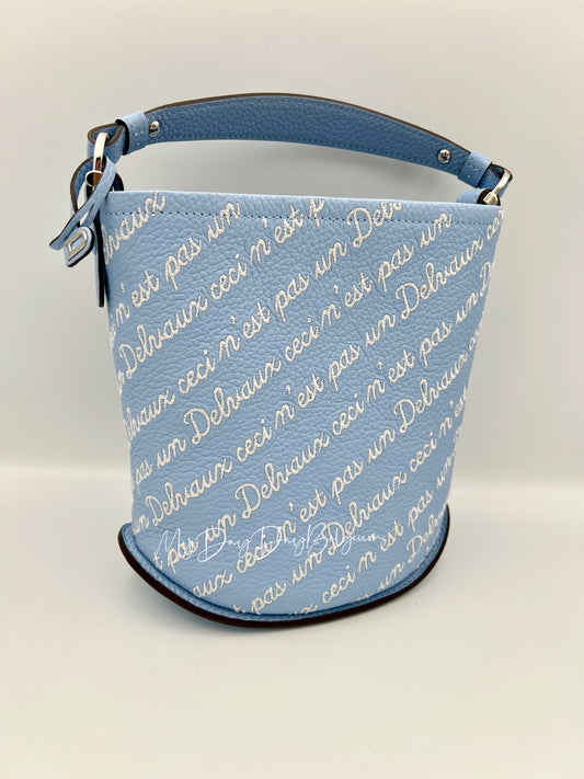 Delvaux Pin bucket 125 years of Magritte edition 2023