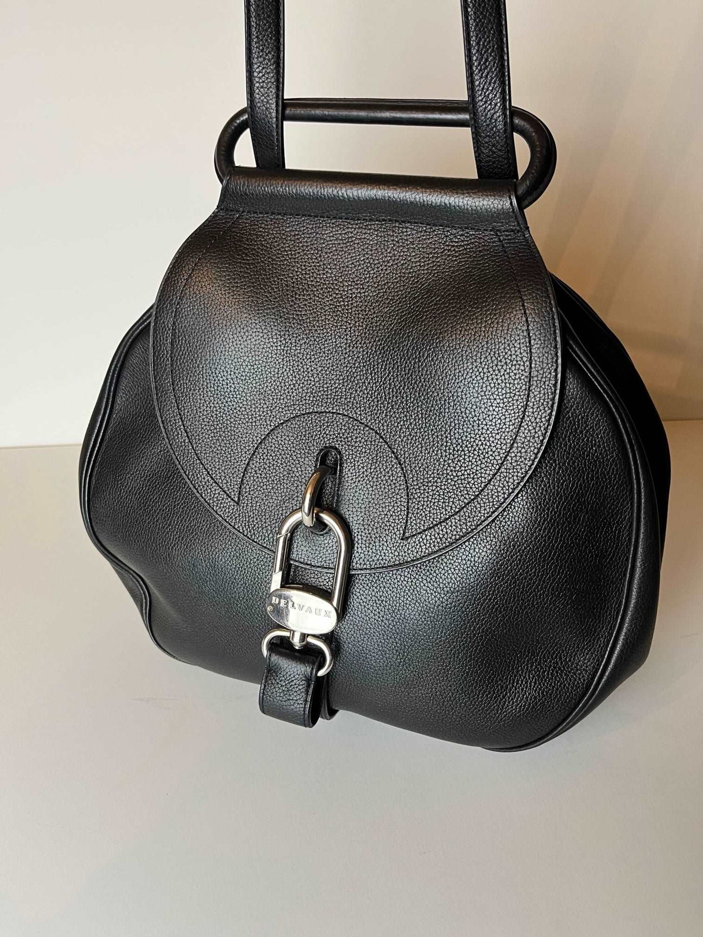 Delvaux vintage cerceau handbag 1991