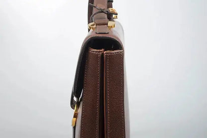 Delvaux Vintage Crossbody / Shoulder Bag Brown 1989