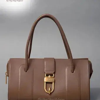 Delvaux Georges Top Handle Taupe 2004