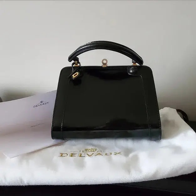 Delvaux vintage top handle handbag 1966