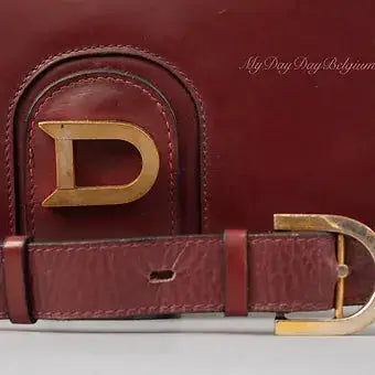 Delvaux Vintage Crossbody / Shoulder Bag Red 1979
