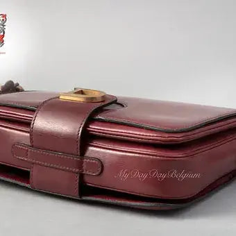 Delvaux Vintage Crossbody / Shoulder Bag Red 1979