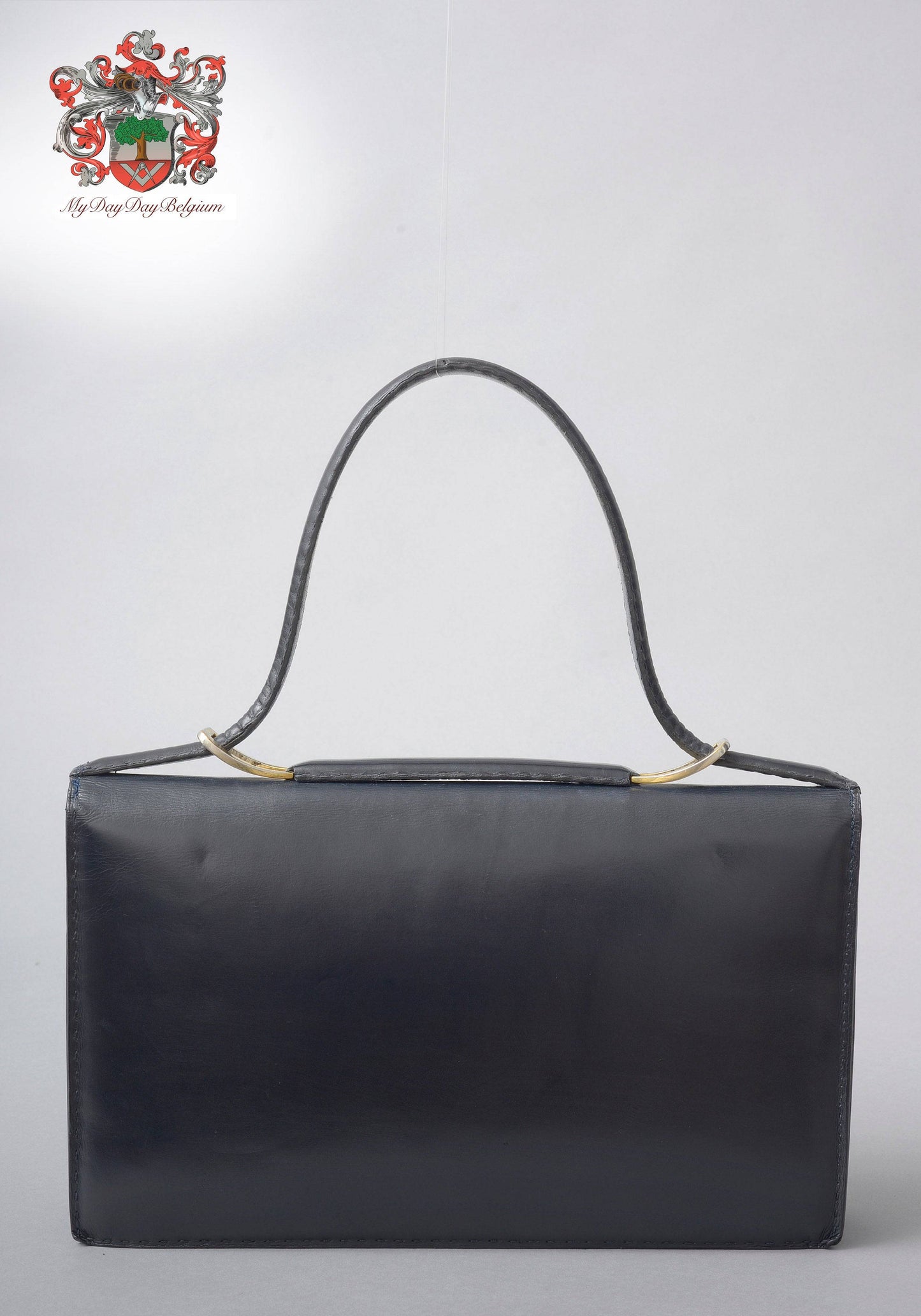 Delvaux vintage top handle handbag 1958