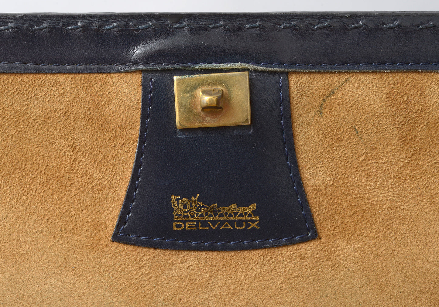 Delvaux vintage top handle handbag 1958
