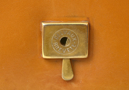 Delvaux Vintage Top Handle Camel 1975