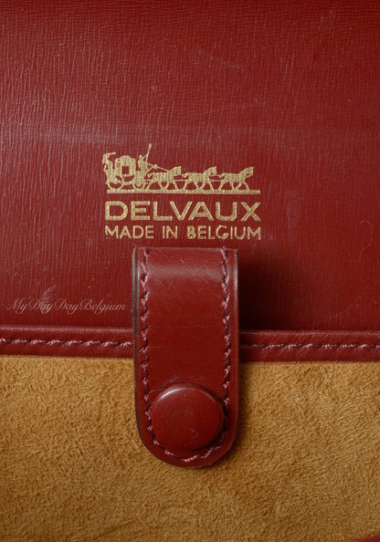 Delvaux Vintage Top Handle Handbag 1980