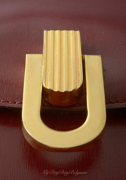 Delvaux Vintage Top Handle Handbag 1980