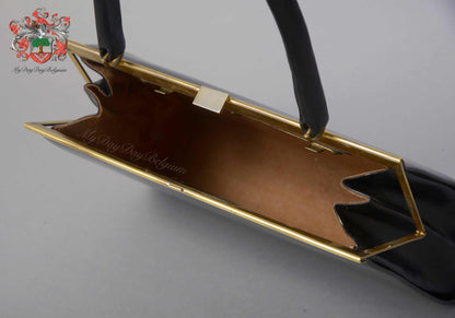 Delvaux Vintage Top Handle Black 1964