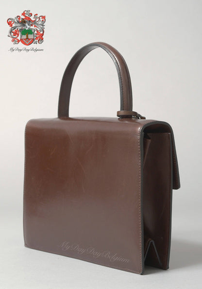 Delvaux Vintage Top Handle Handbag 1968