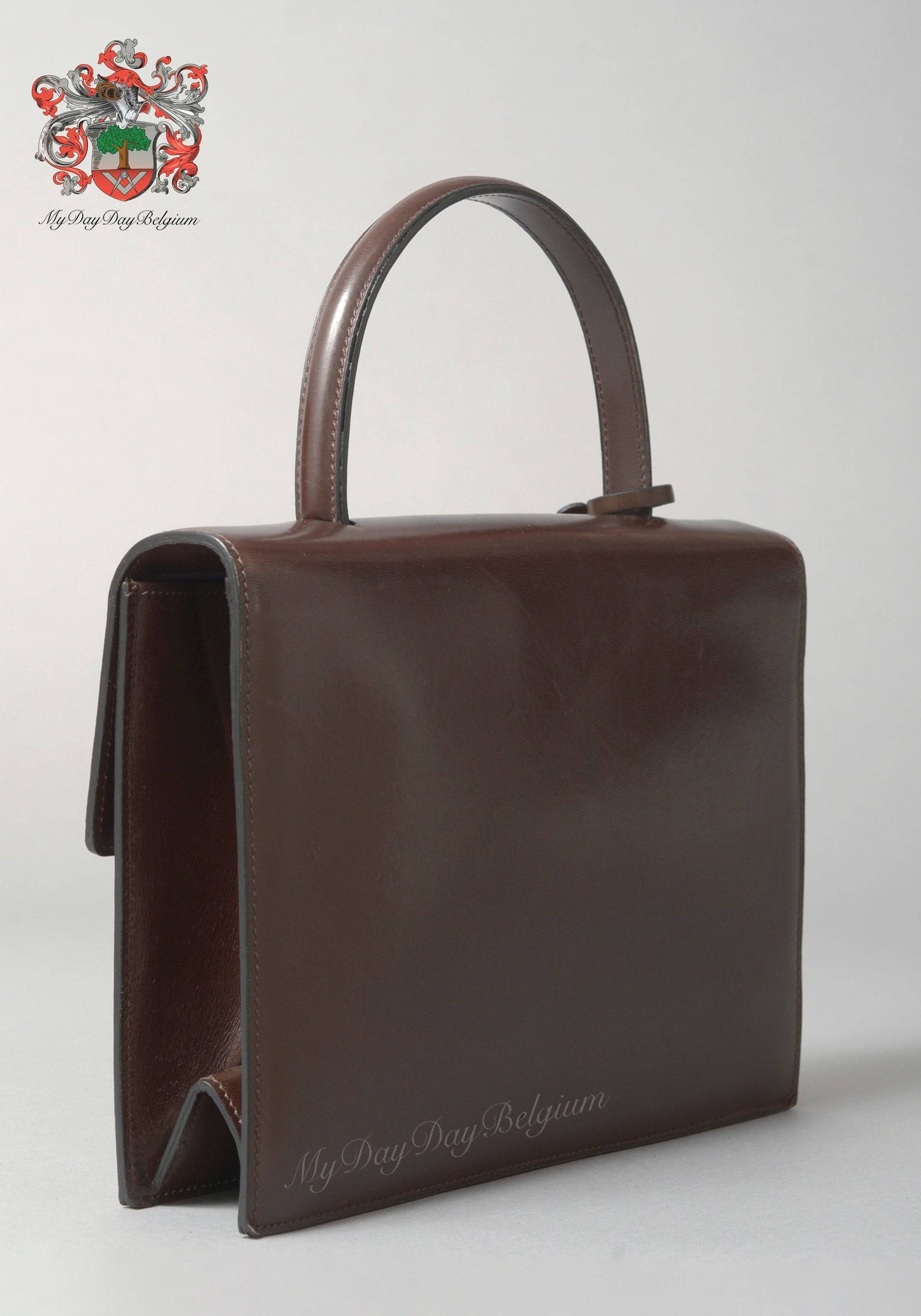 Delvaux vintage top handle handbag 1968