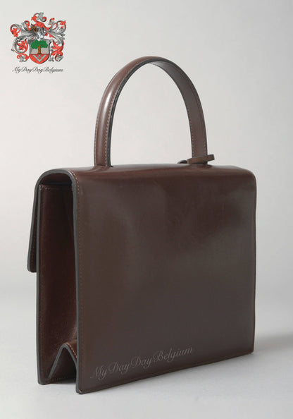 Delvaux Vintage Top Handle Handbag 1968