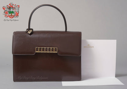 Delvaux Vintage Top Handle Handbag 1968