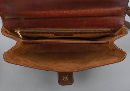 Delvaux Vintage Crossbody / Shoulder Bag Brown 1989