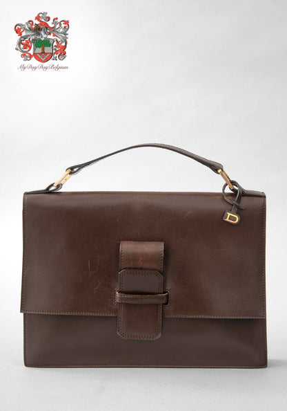 Delvaux Vintage Pochette Brown 1973