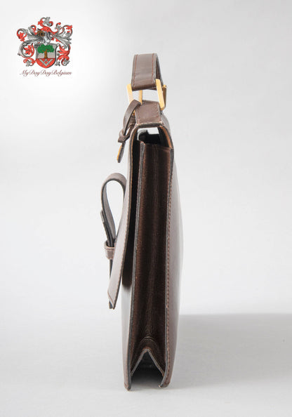 Delvaux Vintage Pochette Brown 1973