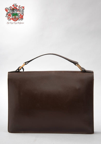 Delvaux Vintage Pochette Brown 1973