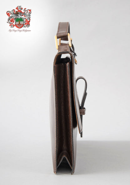 Delvaux Vintage Pochette Brown 1973