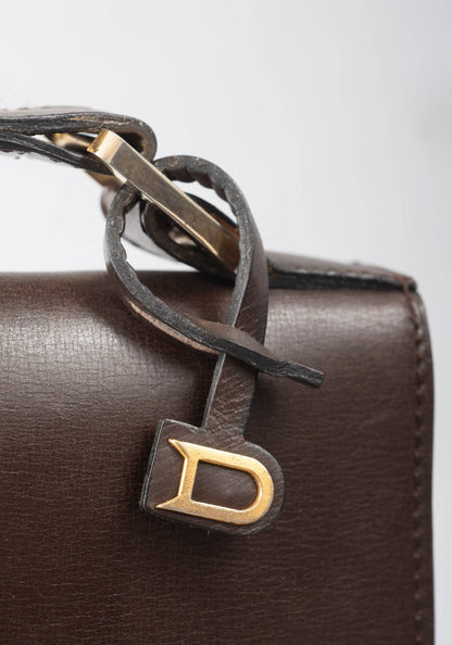 Delvaux Vintage Pochette Brown 1973