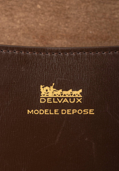 Delvaux Vintage Pochette Brown 1973