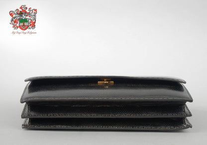 Delvaux Vintage Top Handle Black 1974