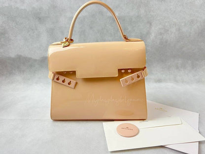 Delvaux Tempete Top Handle Nude 2016