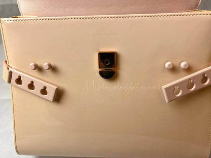 Delvaux Tempete Top Handle Nude 2016