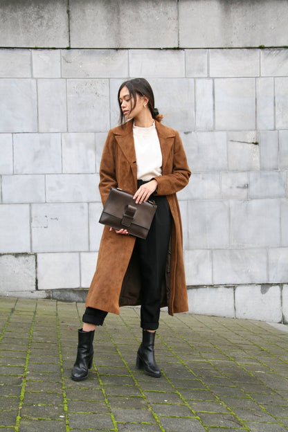 Delvaux Vintage Pochette Brown 1973
